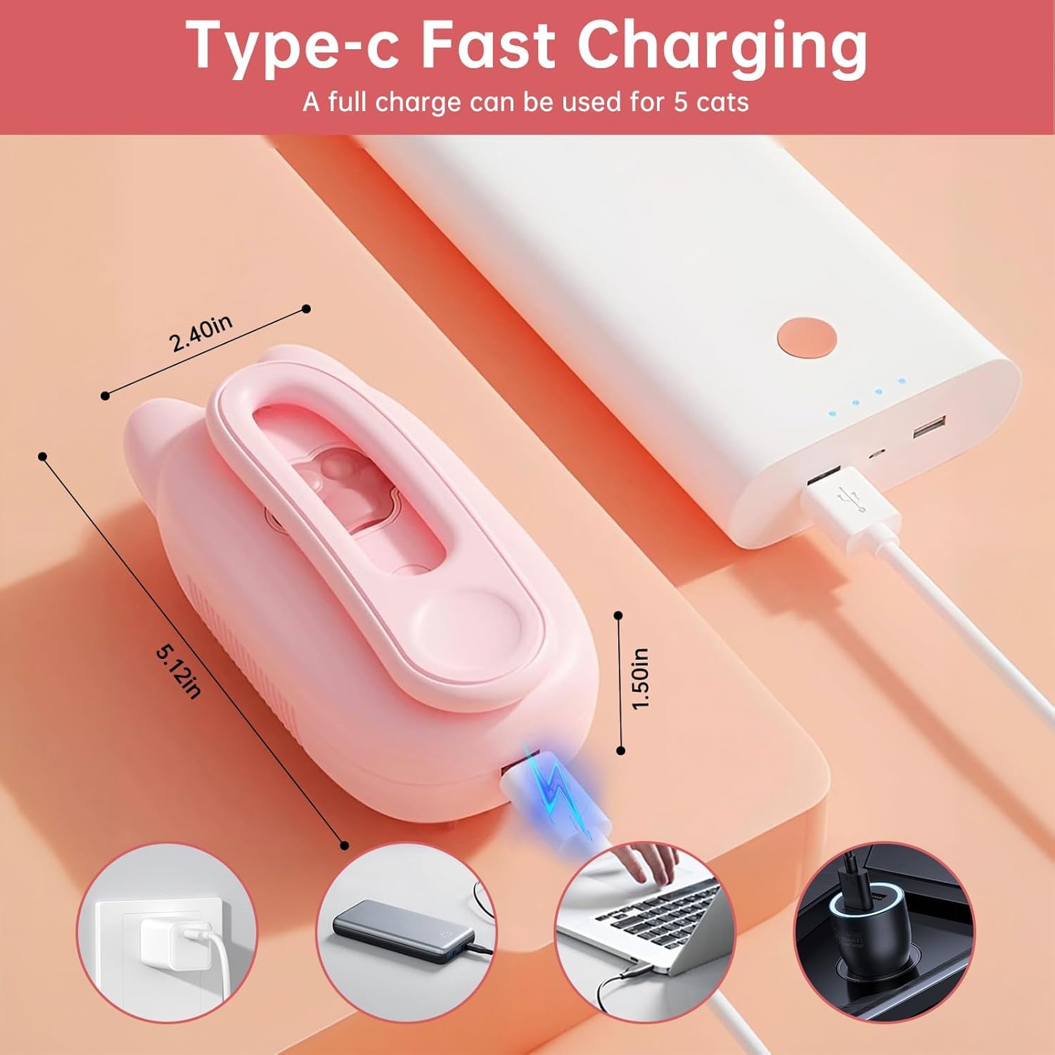 New Steam Brush for Cats, 3 in 1 Steam Comb for Shedding Dog Pet Hair Cleaning Brush for Spray Dog Grooming for Long & Short Haired Pets – Cat Hair Spritz Defur Comb