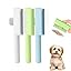 2026 Upgraded Pet Grooming Brush, Dogs And Cats Hair Brush with Release Button, Pet Deshedding & Flea Comb, Removes Fleas, Long & Short Comb Teeth