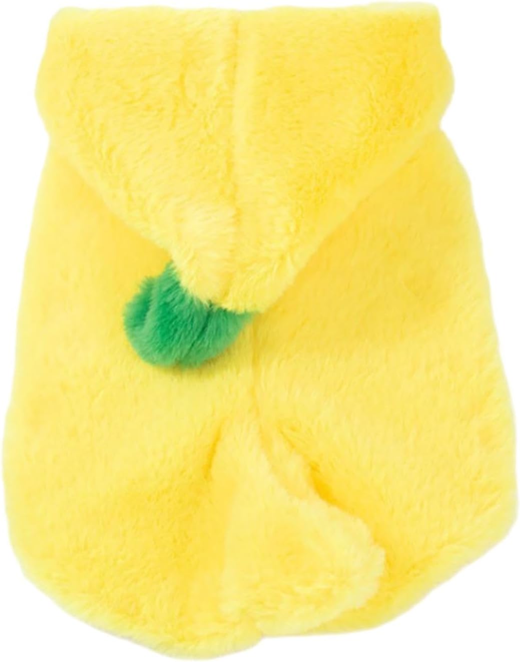 Dog Banana Costume, Banana Shaped Dog Winter Hoodie, Warm Soft Coat Jackets Dress Up Outfit Clothes for Small Puppy French Bulldog Chihuahua Teddy (S)